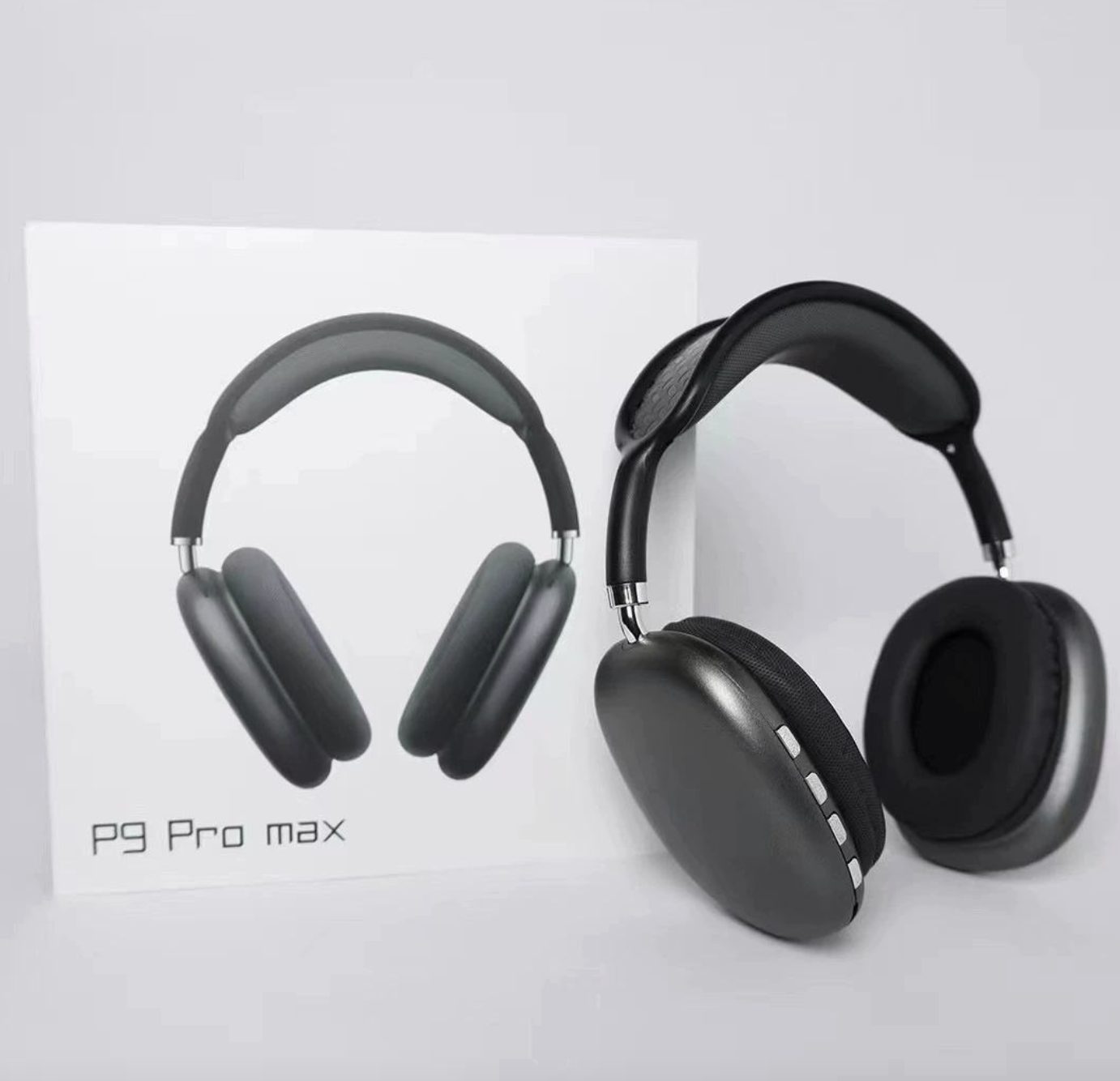 P9 Pro Max Dual HiFi Wireless Headphones with Active Noise Cancellation