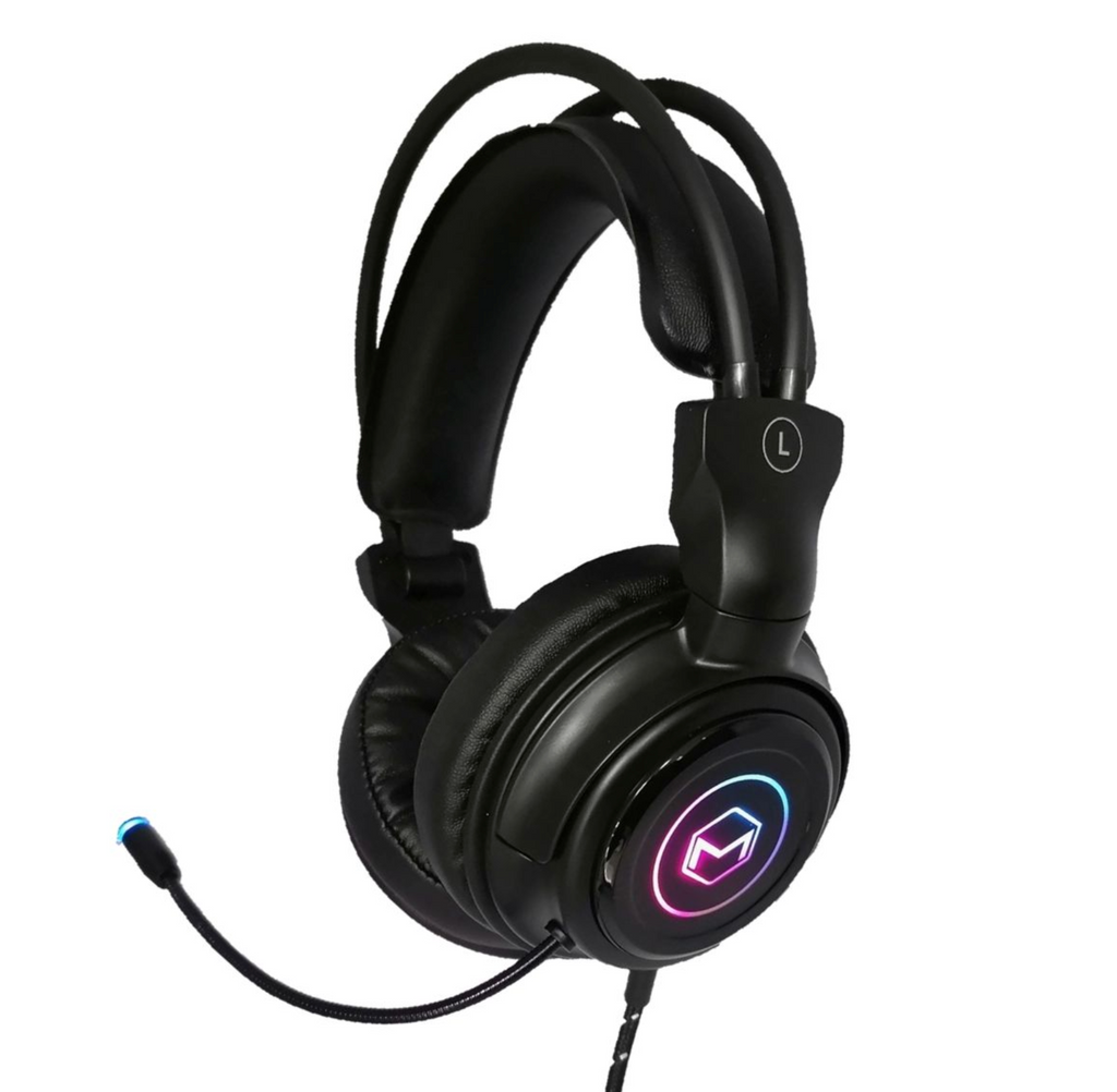 OEM/ODM RGB Gaming Headset – Wired Stereo Over-Ear Headphones with Mic & ANC