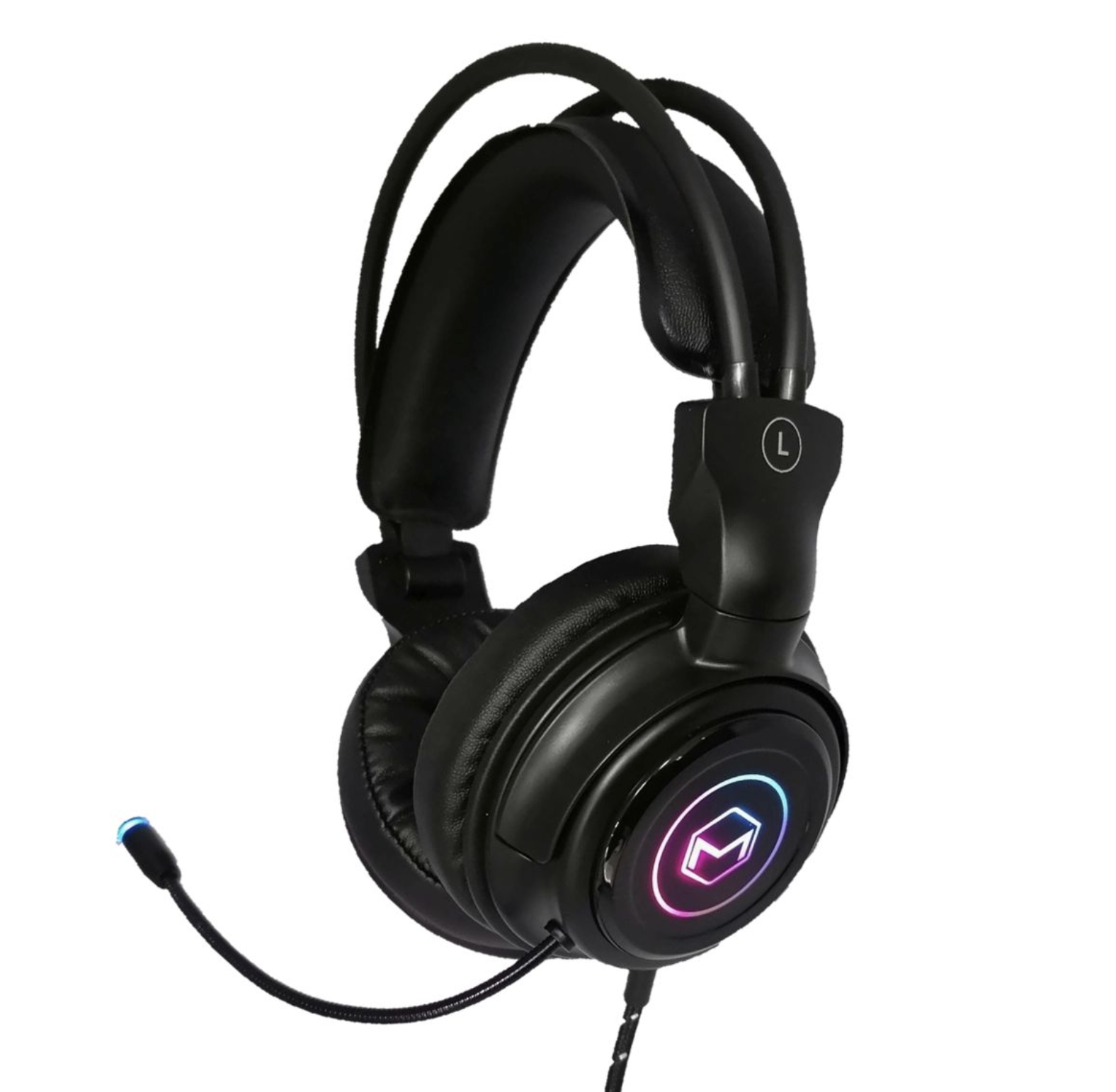 OEM/ODM RGB Gaming Headset – Wired Stereo Over-Ear Headphones with Mic & ANC